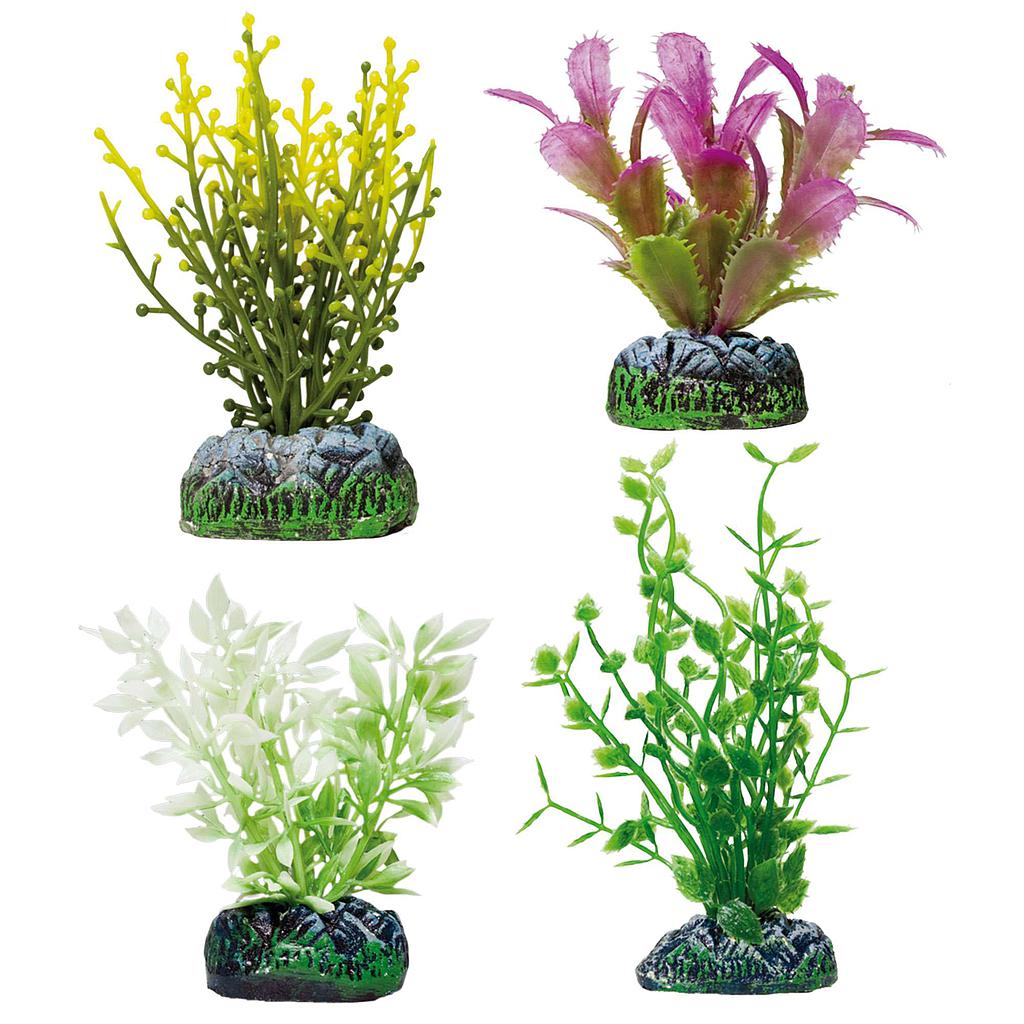 SET AQUATIC PLANTS (PLÁSTICO) multicolor 
