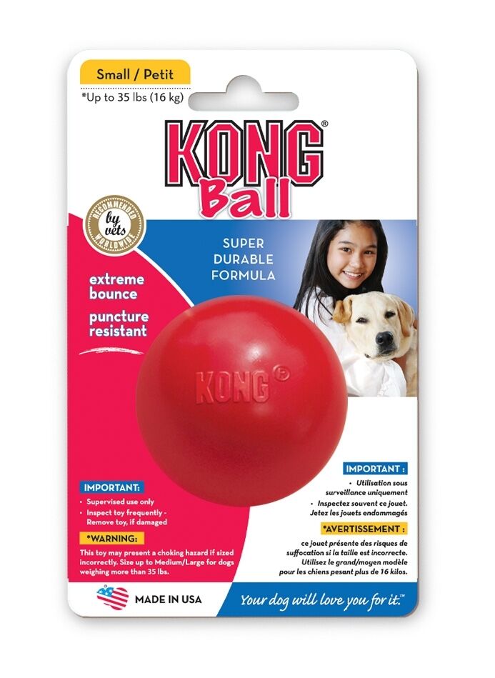 KONG BALL PELOTA PORTA SNACK 6 CM