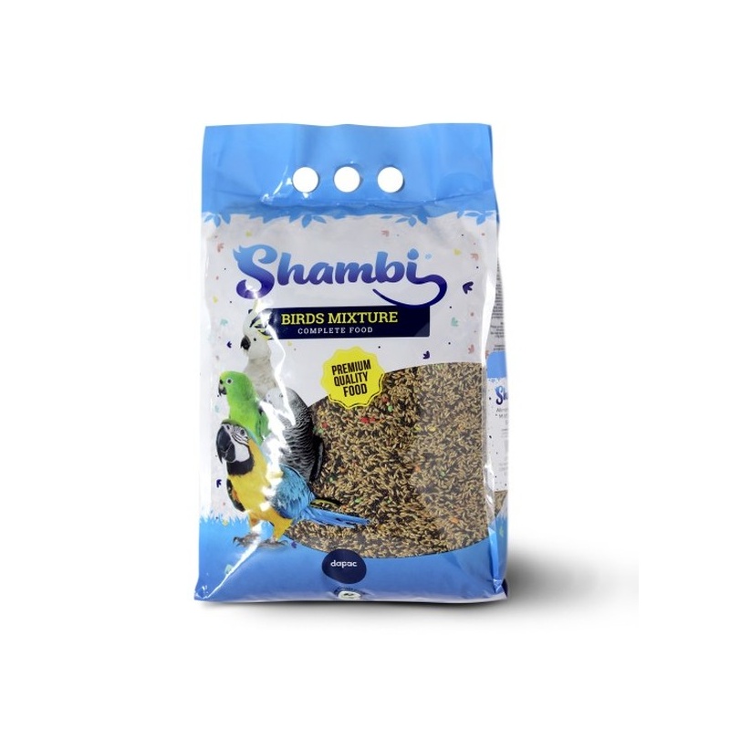 Shambi Mixturas NINFAS y AGAPORNIS